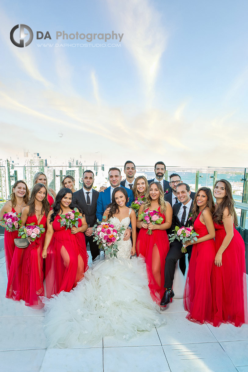 Rooftop photo of Hotel X Wedding