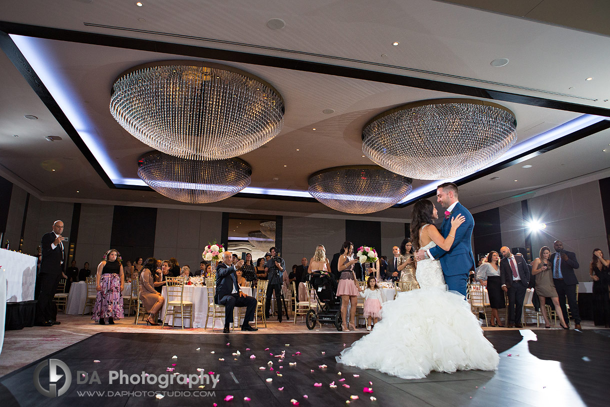 Bride and Groom at Hotel X