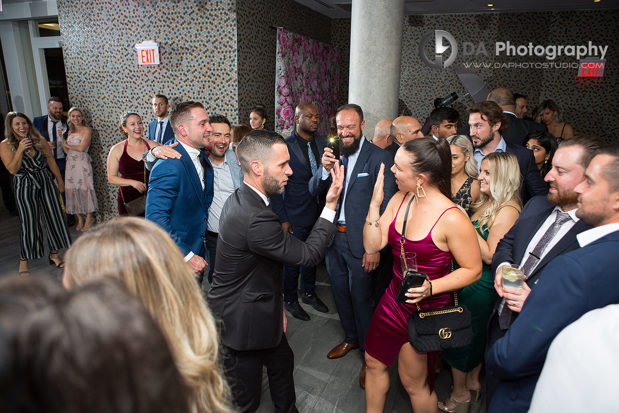 After Party on a Wedding at Hotel X in Toronto