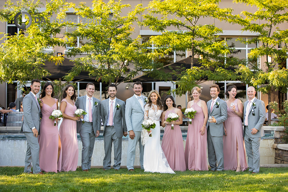 Bridal Party at Trius Winery