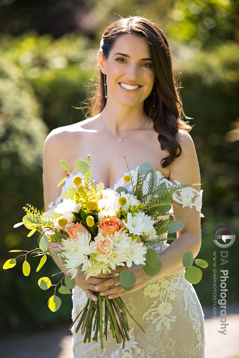 Bride at Auberge du Pommier