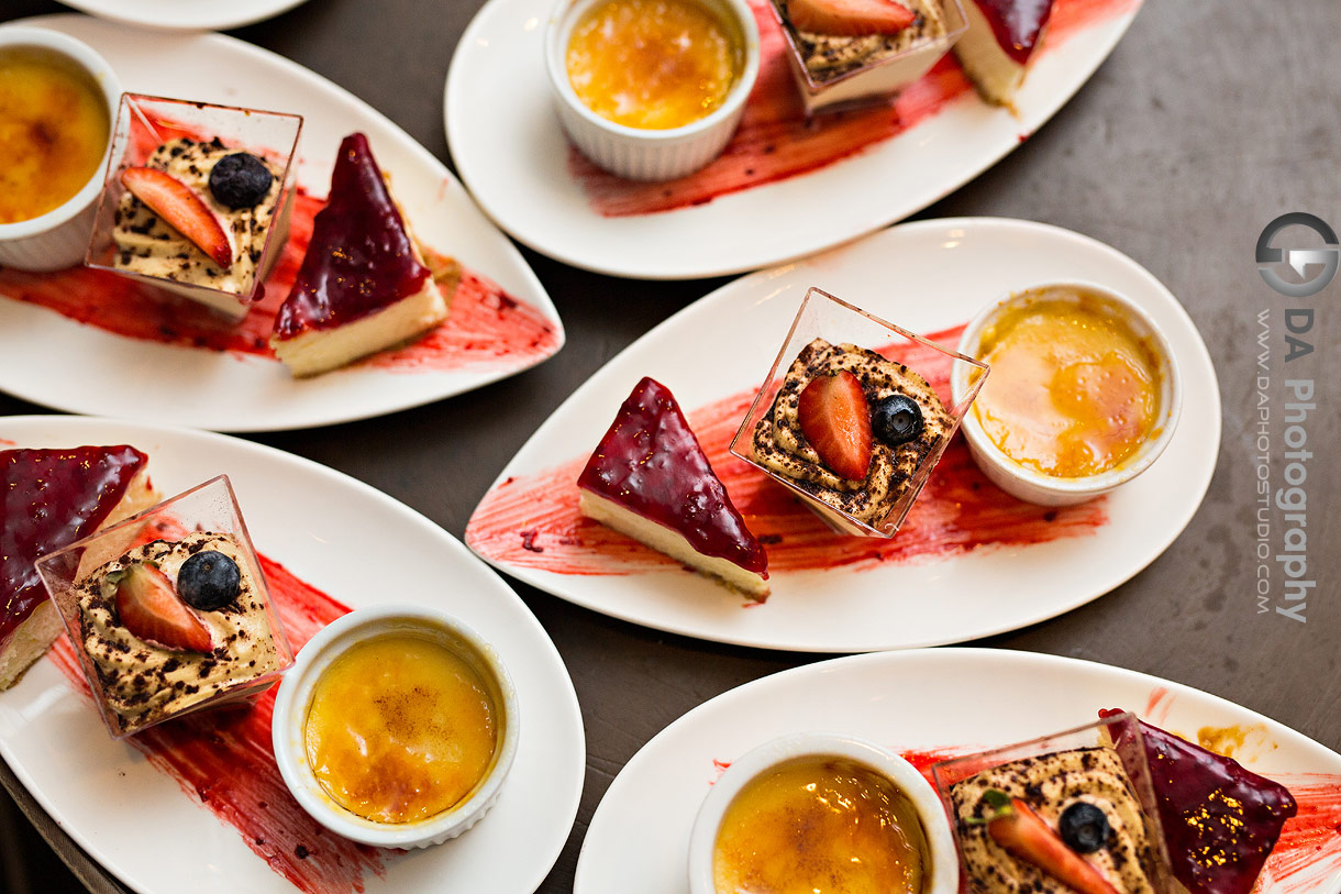 Photo of a deserts on a wedding