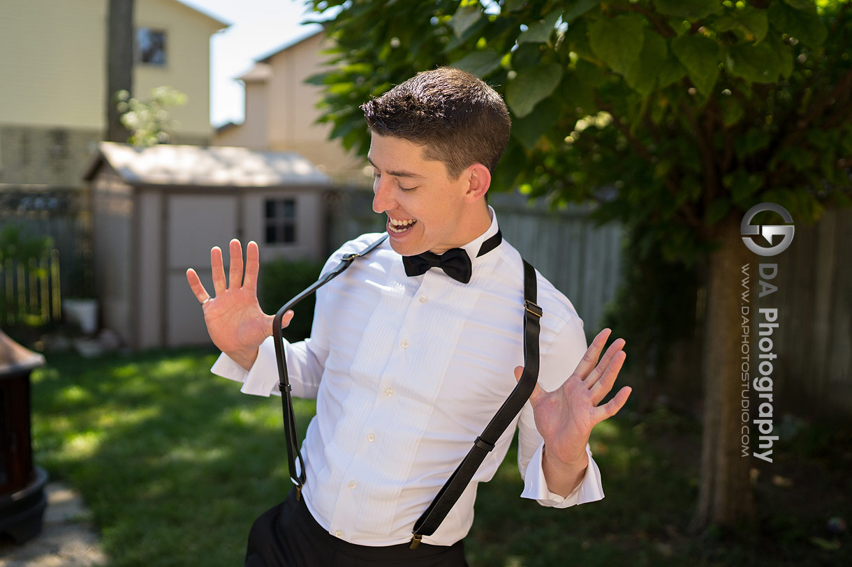 Groom at Edgewater Manor