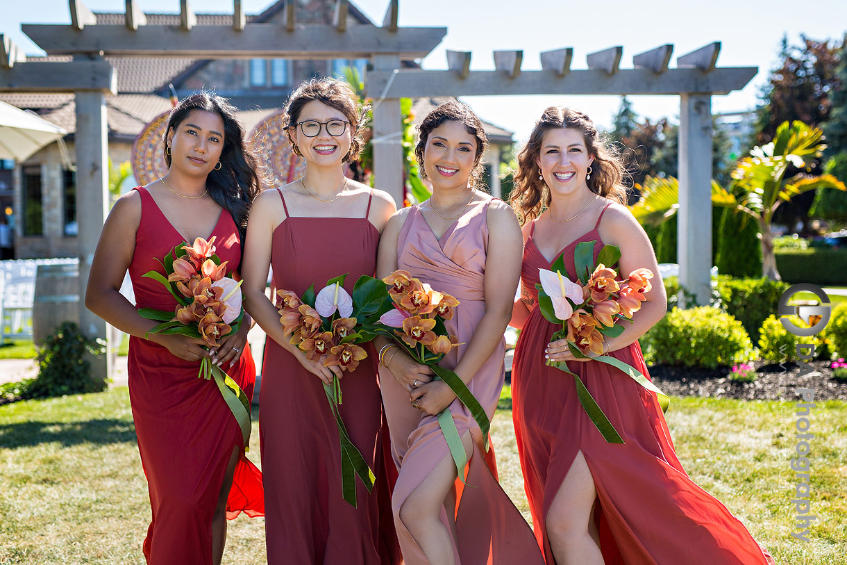 Bridesmaid Dresses at Edgewater Manor