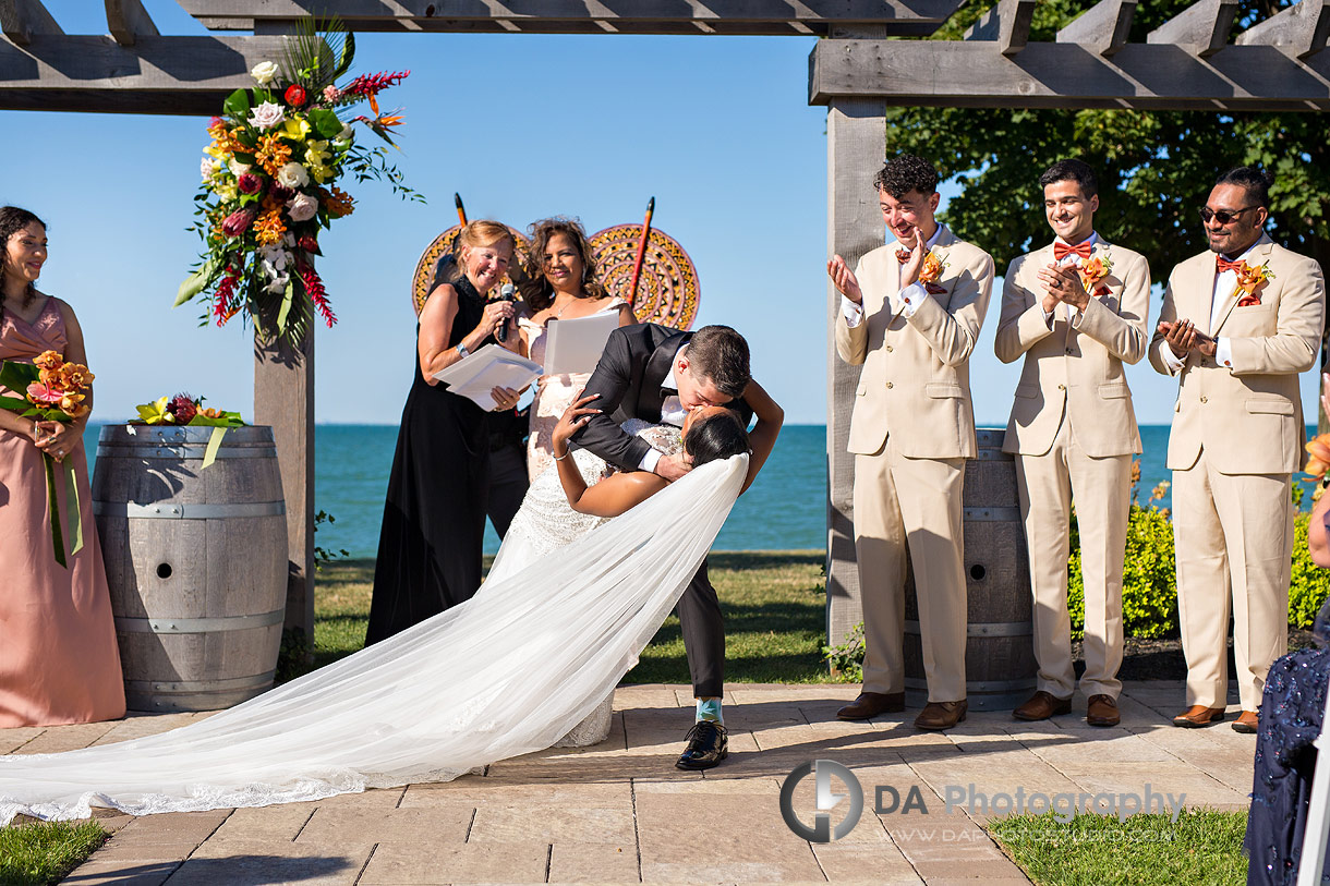 Garden Wedding at Edgewater Manor