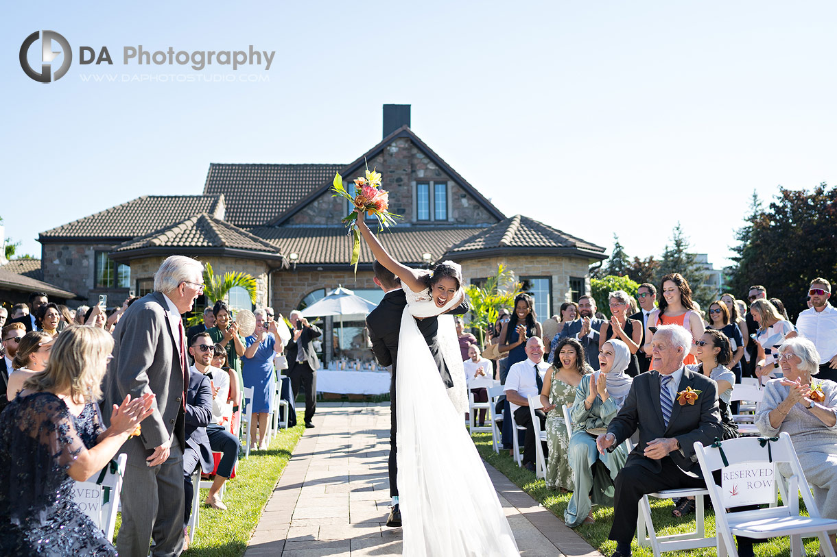 Edgewater Manor Outdoor Wedding with fireworks