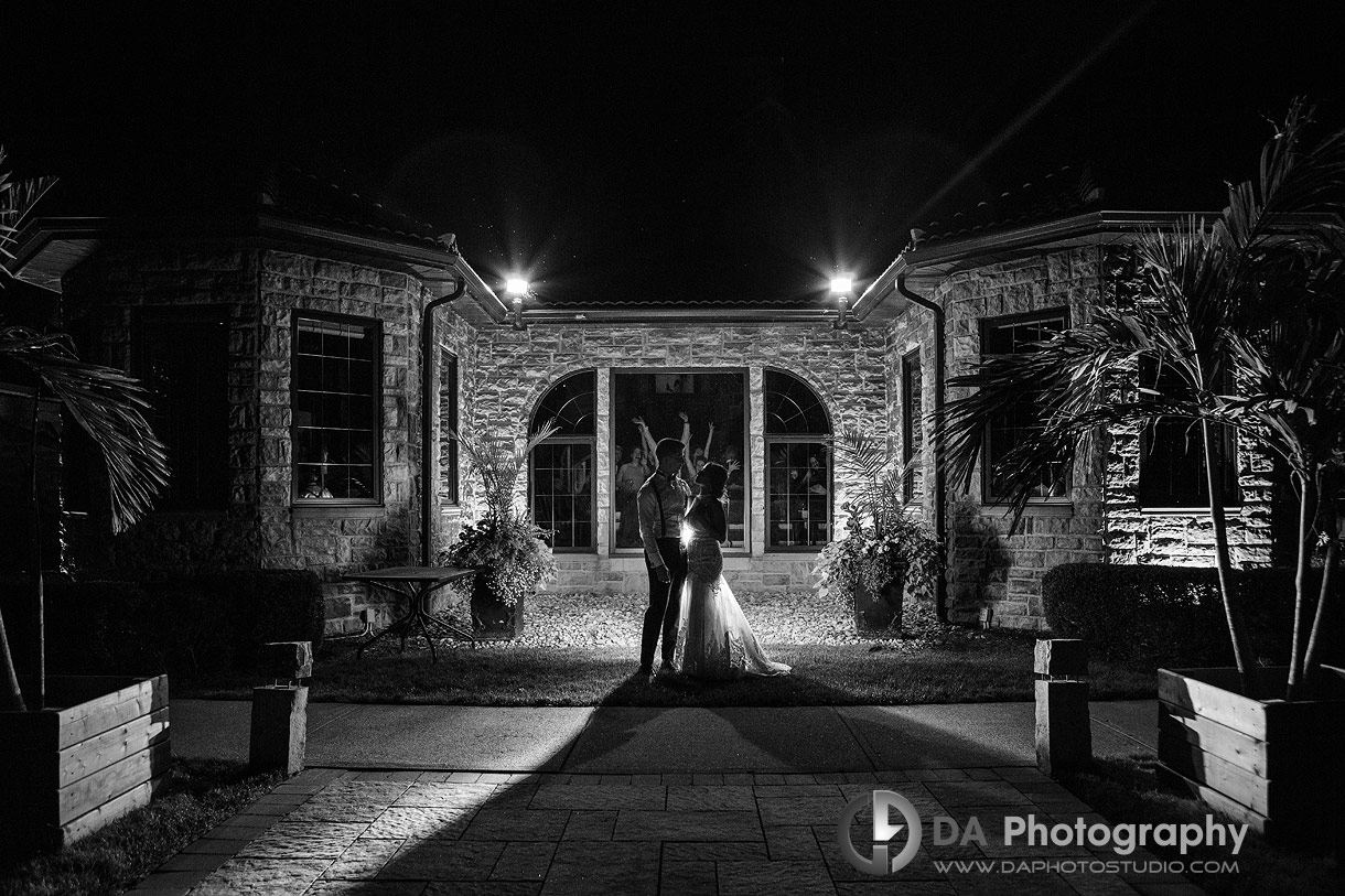 Wedding with Fireworks Show at Edgewater Manor