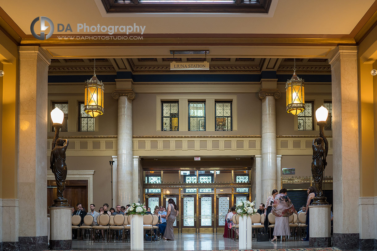 Wedding Ceremonies at Liuna Station in Hamilton