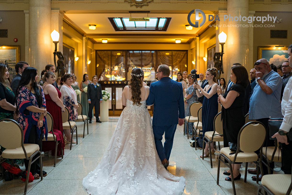 Liuna Station Wedding Ceremony