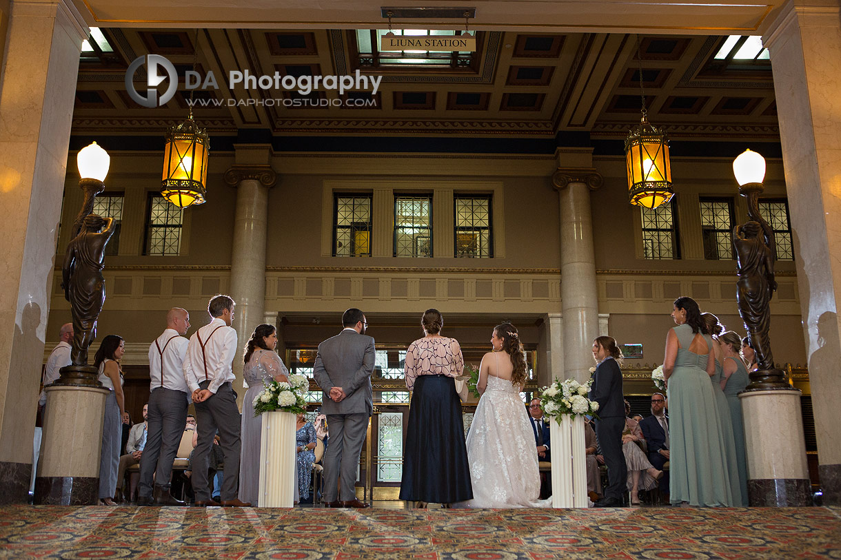 Wedding at Liuna Station in Hamilton