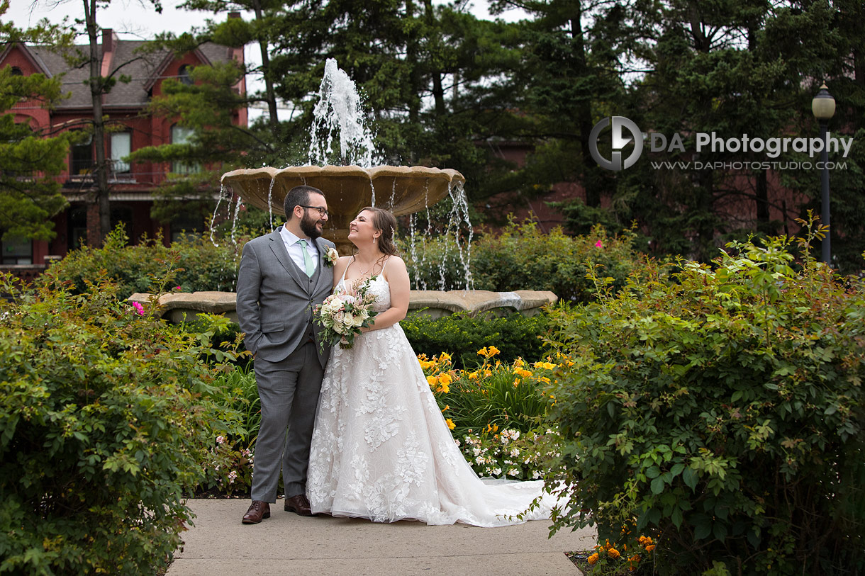 Bride and Groom at Liuna Station