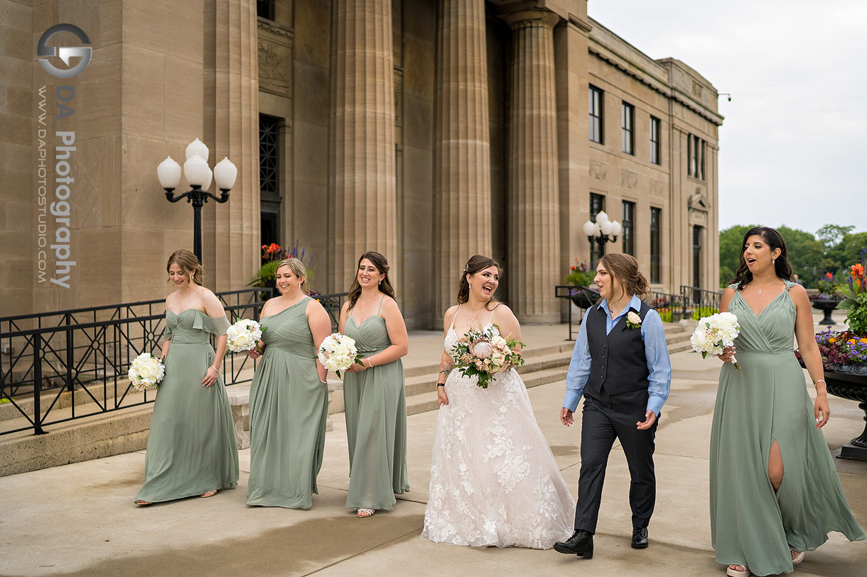 Bridesmaids at Liuna Station