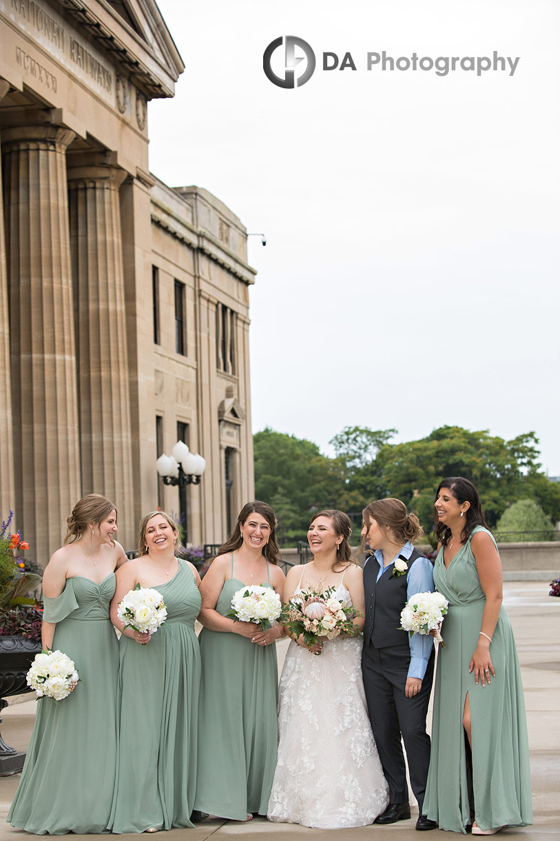 Bridesmaids in Hamilton