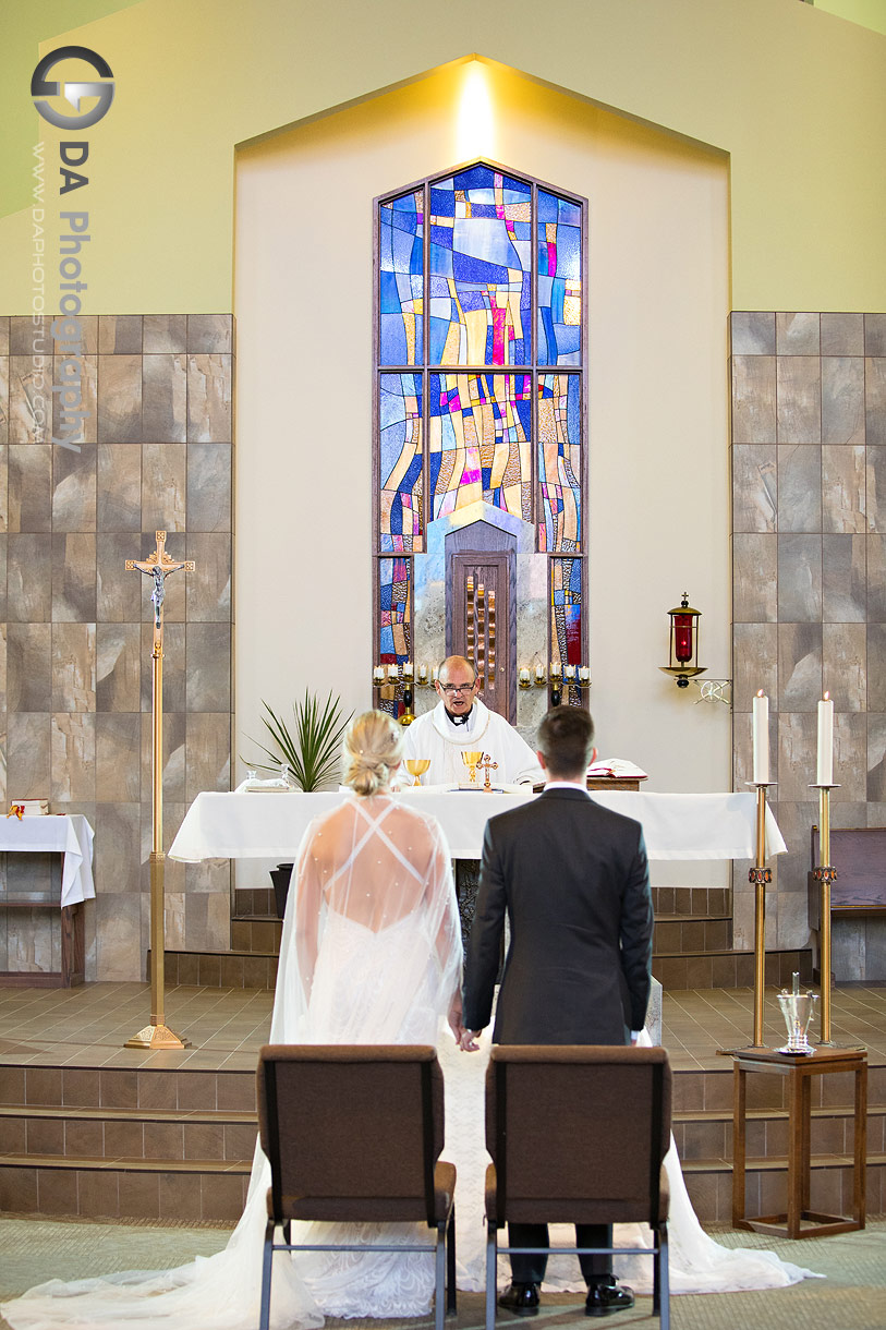 Guelph Wedding Ceremonies in church