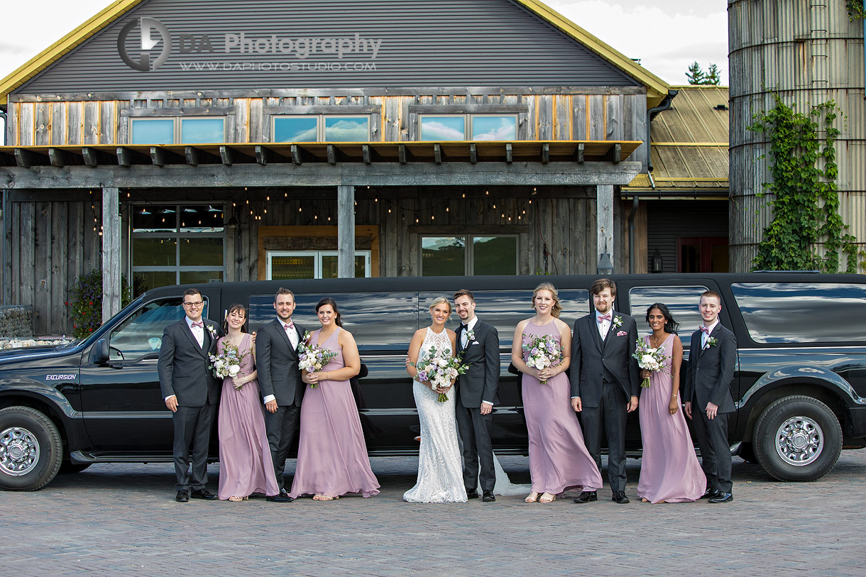 Bridal Party at Willibald Distillery Wedding