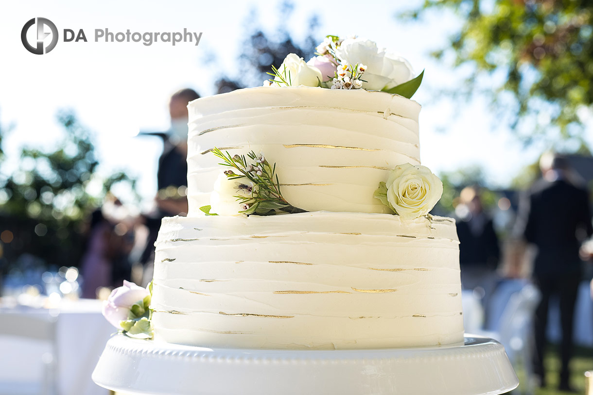 Wedding Cake at Willibald Distillery Wedding