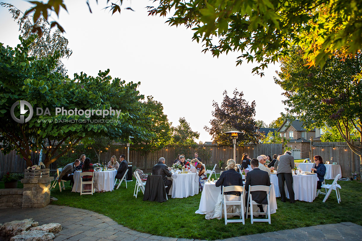 Backyard Wedding Receptions in Ayr