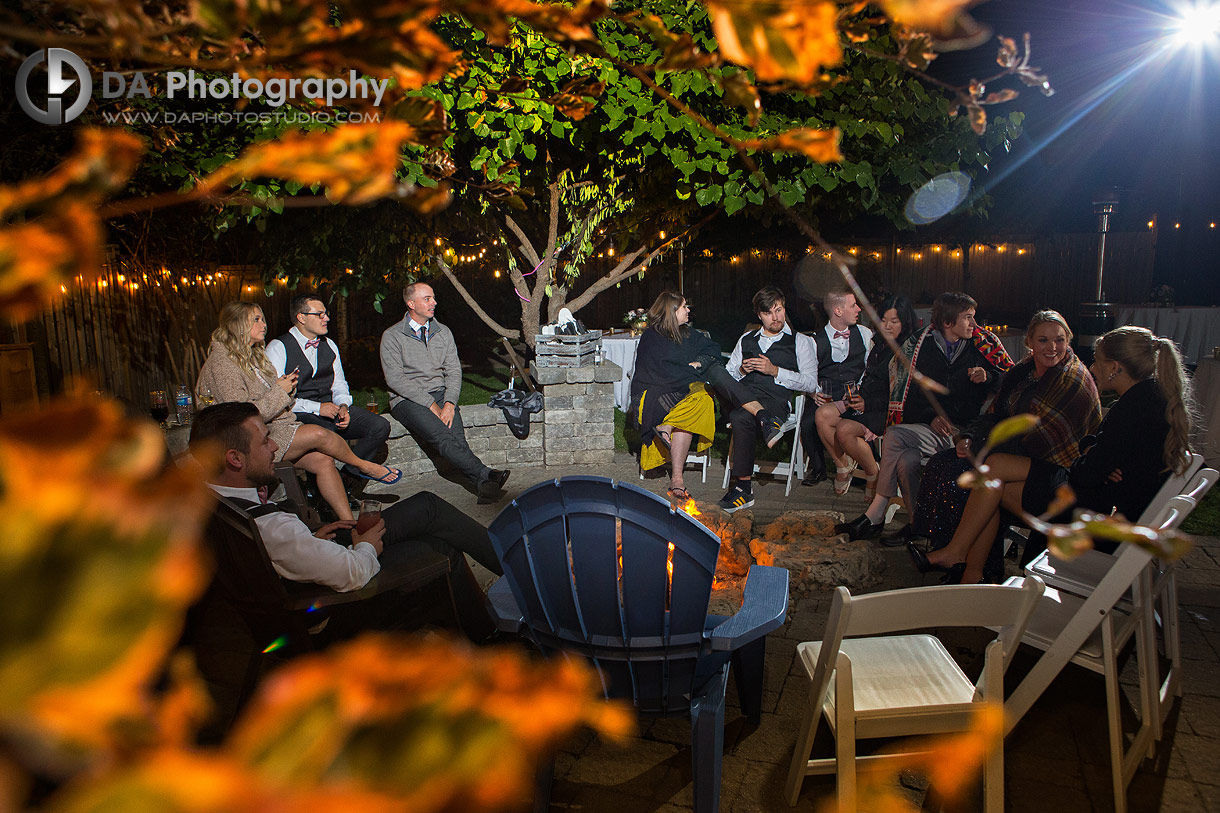 Backyard Wedding Reception in Ayr