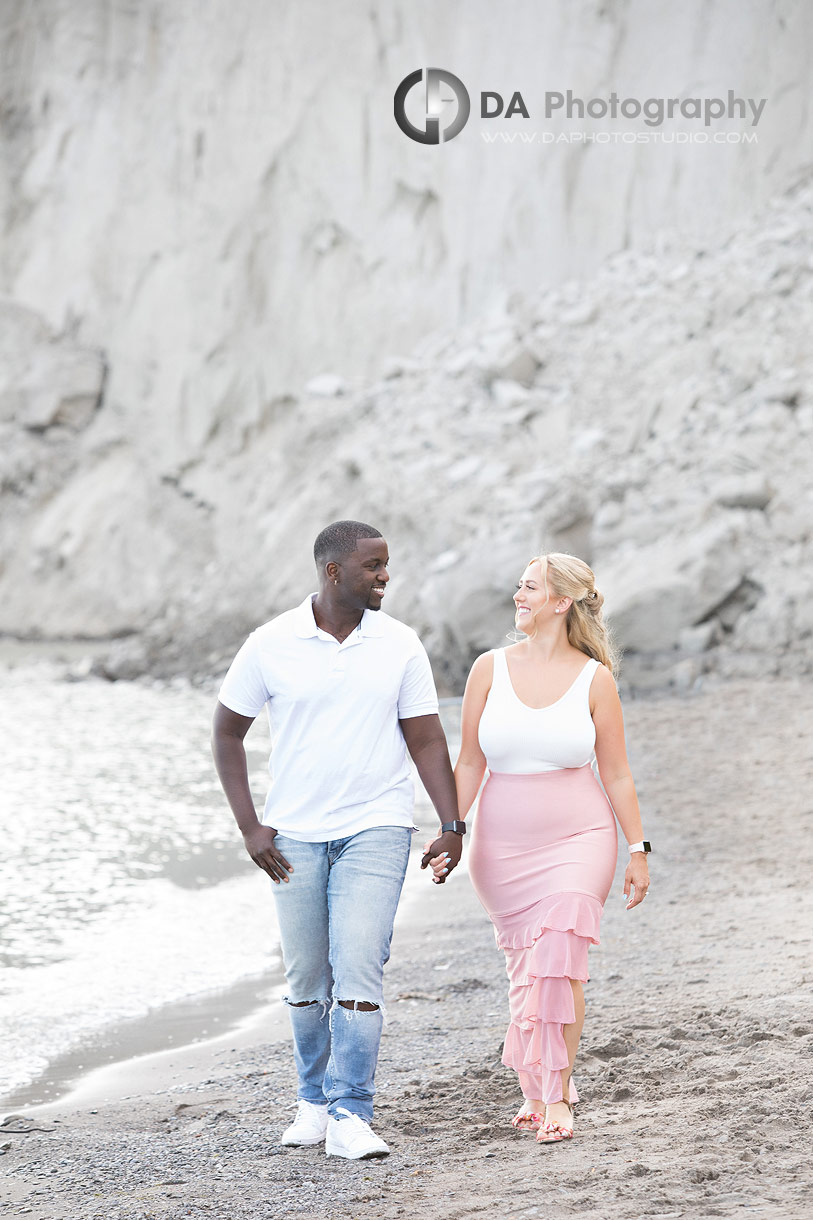 Scarborough Bluffs Engagement Photo