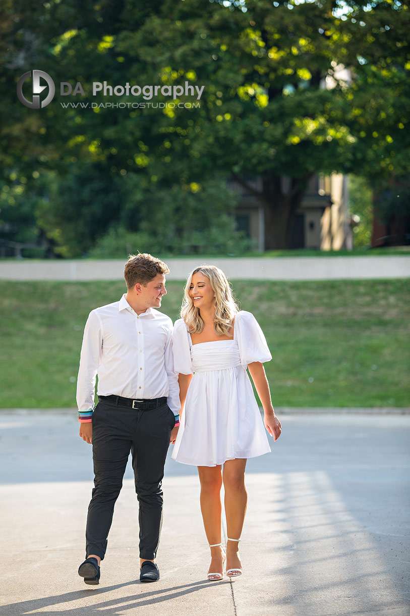 Engagement Photo at R.C. Harris Water Treatment in Toronto