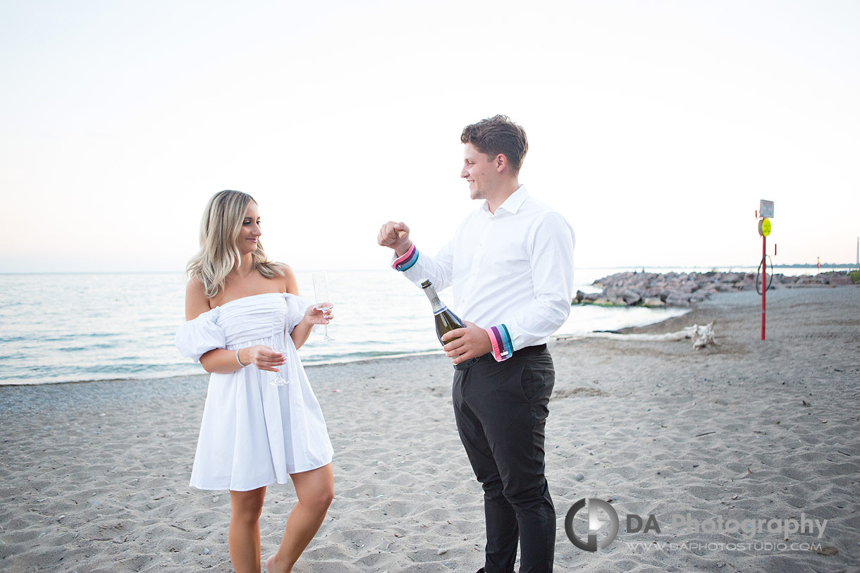 Couples beach photo session