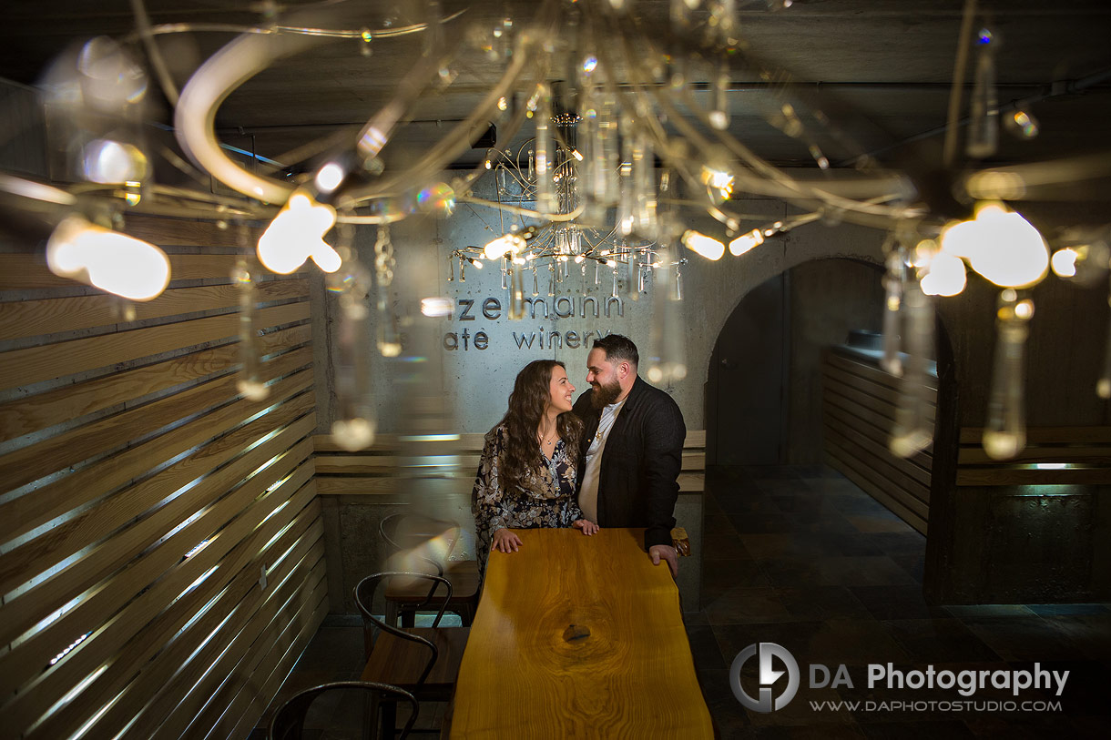 Engagement Photos at Konzelmann Estate Winery in Niagara on The Lake