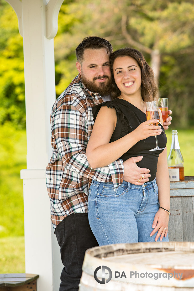 Garden Engagement at Konzelmann Estate Winery