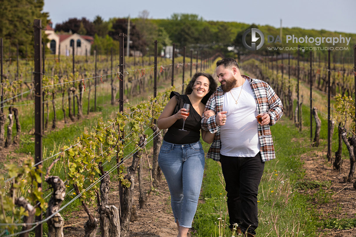 Konzelmann Estate Winery Engagement Photo