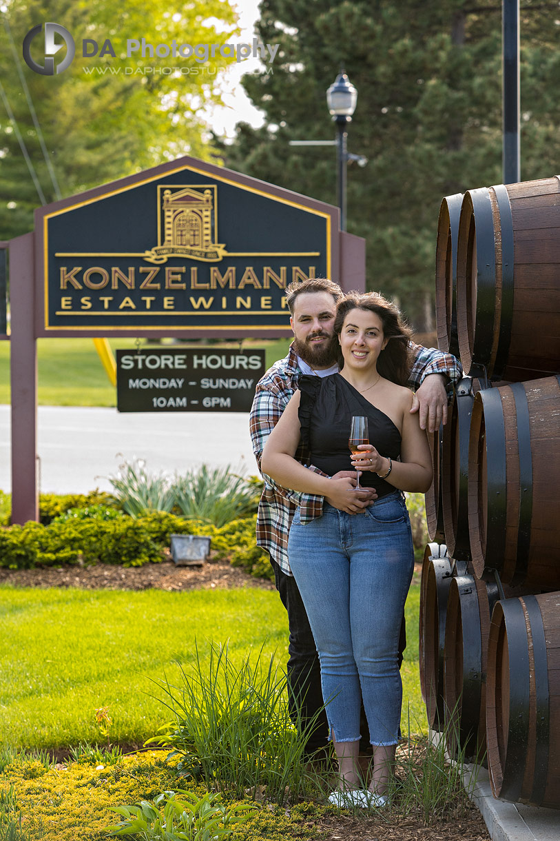 Engagement Photographers for Konzelmann Estate Winery