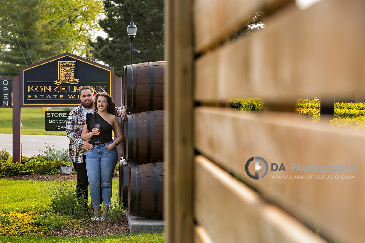 Konzelmann Estate Winery Engagement Photos