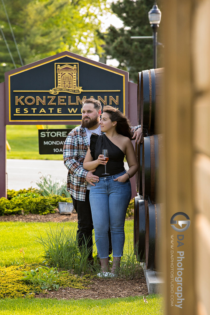 Engagement Photographer for Konzelmann Estate Winery