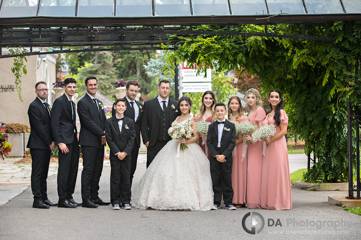 Bridal Party at Glendon Hall York University