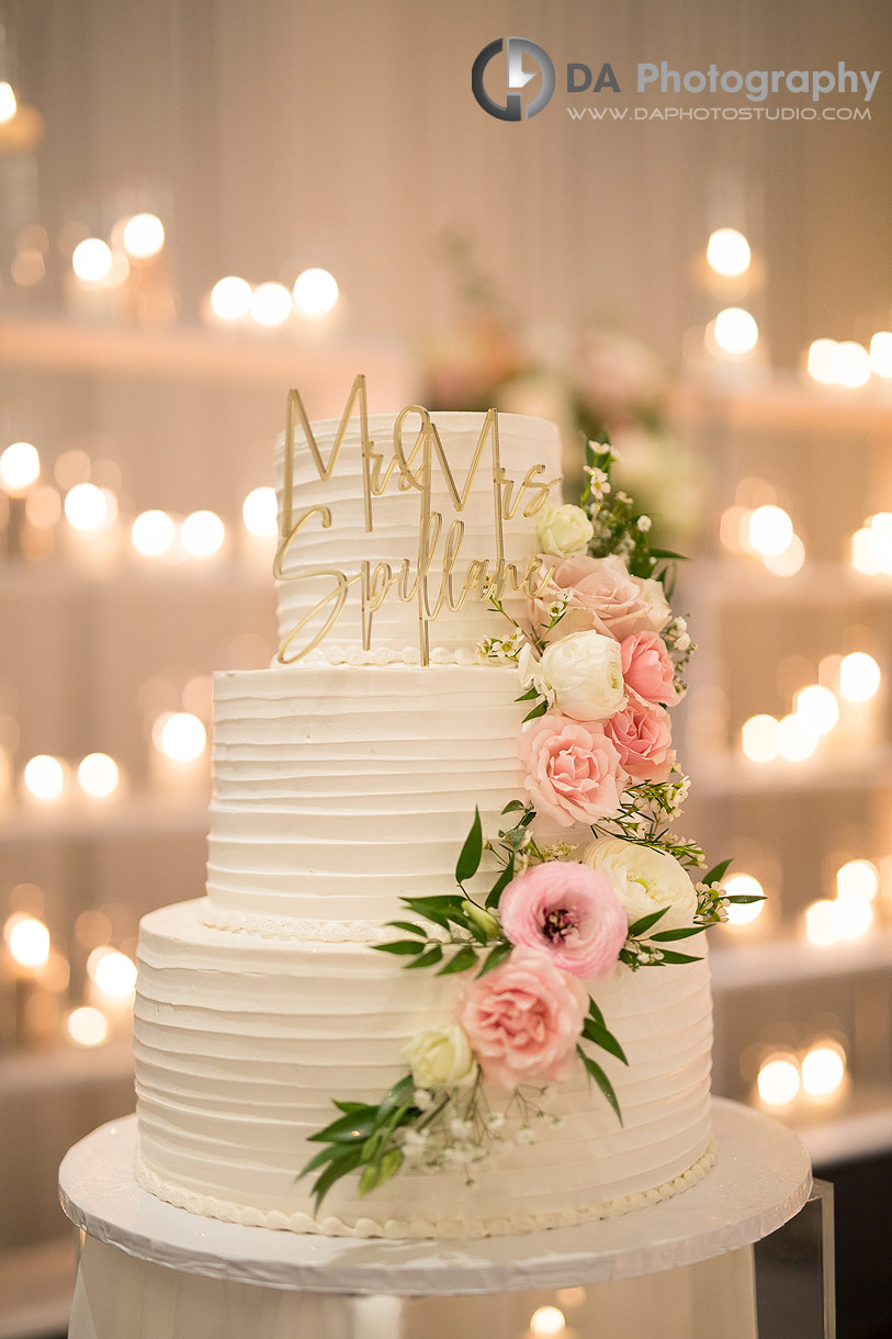 Wedding Cake at The Venetian Banquet Hall