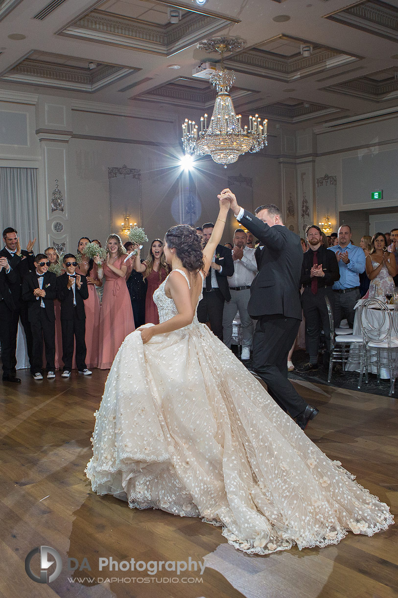 Bride and Groom at The Venetian Banquet Hall