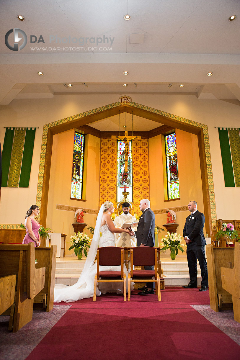 Wedding Ceremonies at St. Joseph's Parish Church in Mississauga