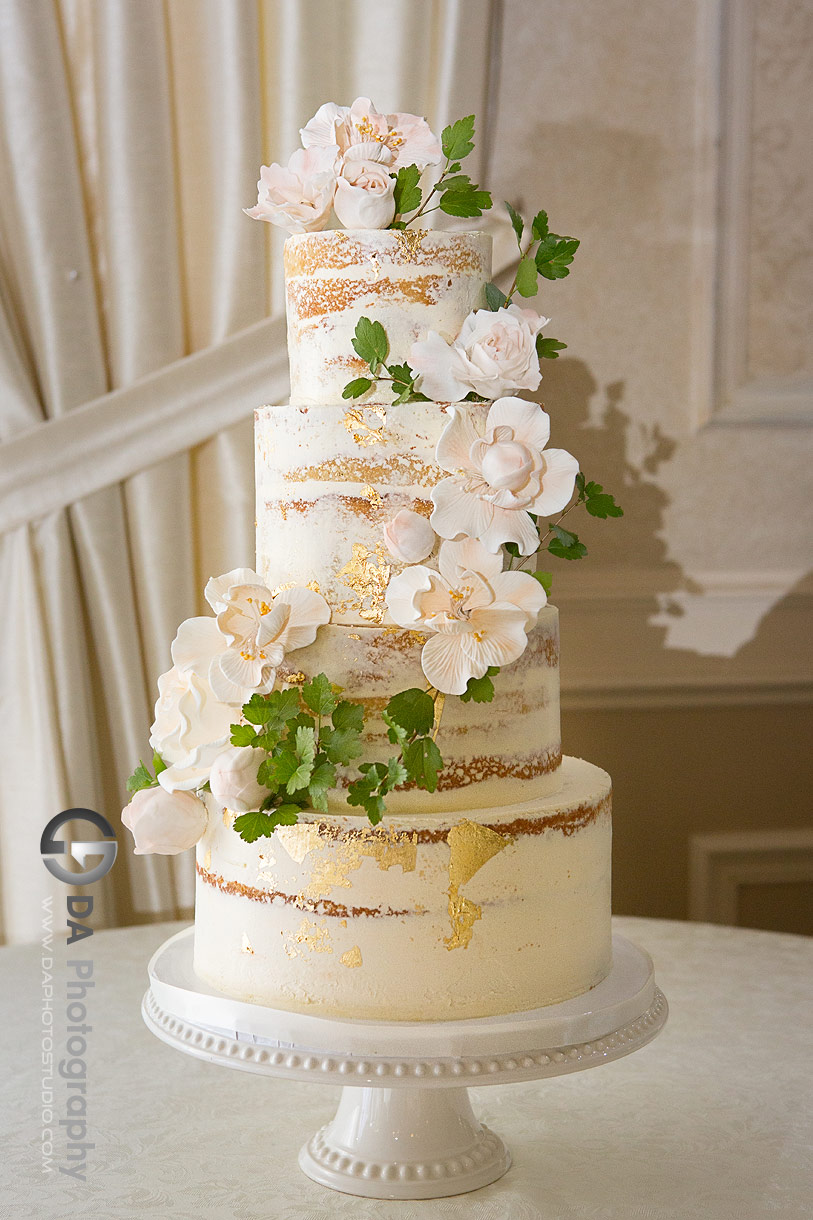 Wedding Cake at Chateau Le Jardin