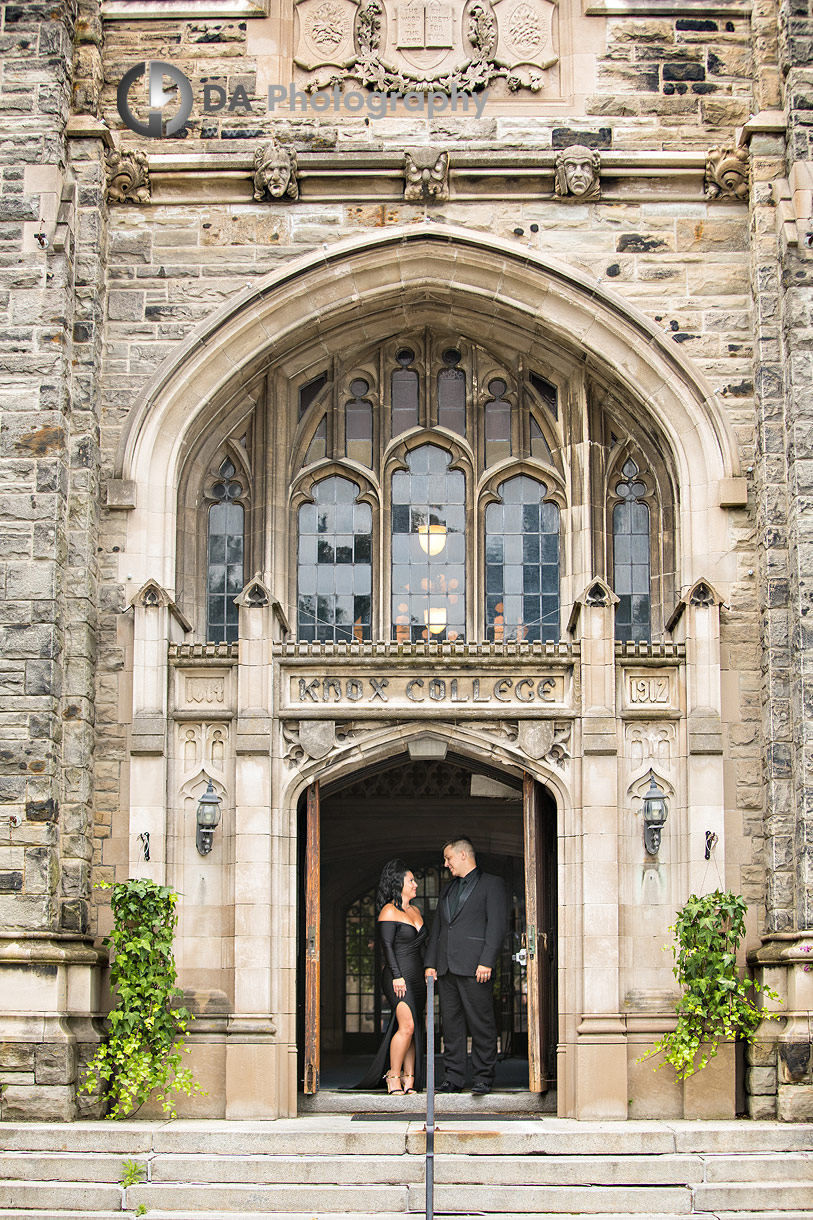 Engagement Pictures at Knox College at University of Toronto