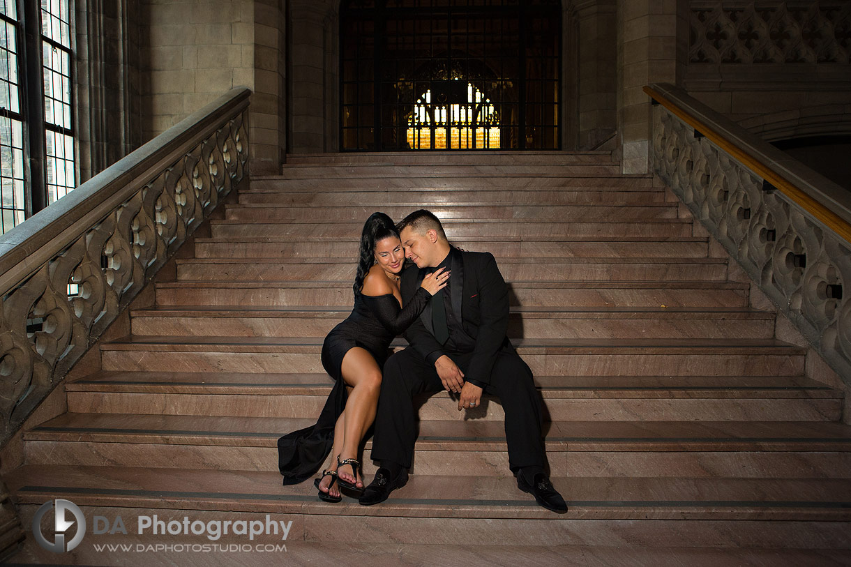 Couple Photography at University of Toronto