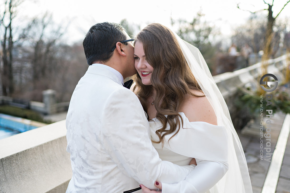 Winter wedding at Casa Loma