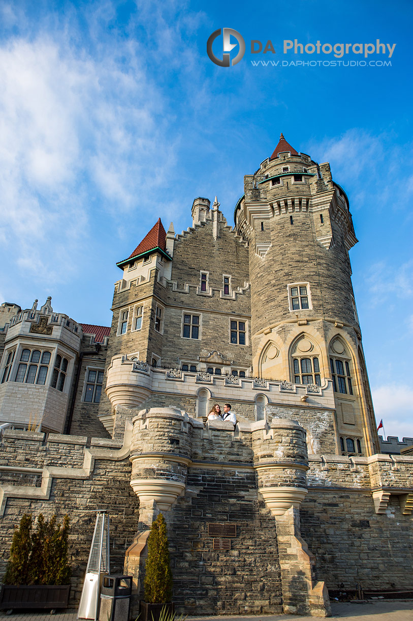 Wedding Photo at Casa Loma in Toronto