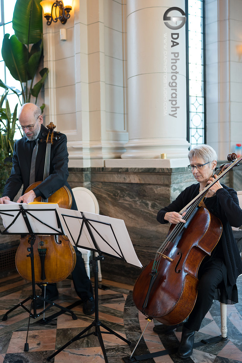 Musicians at Casa Loma wedding ceremony