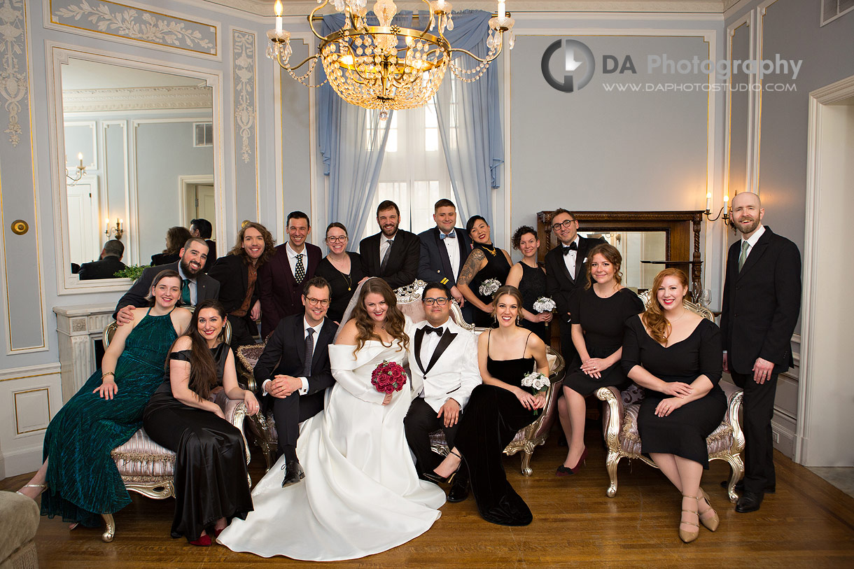 Vanity Style Portrait in a bridal suite