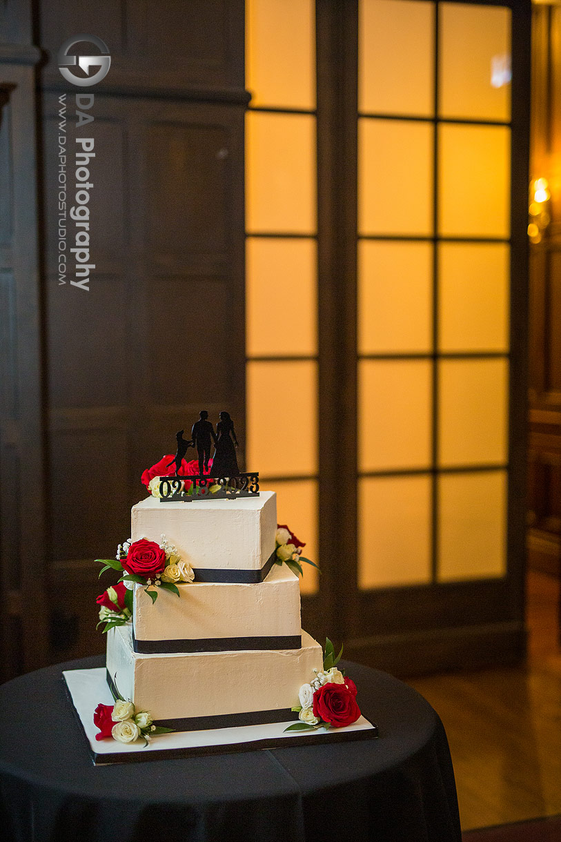 Wedding cake at the Great Hall