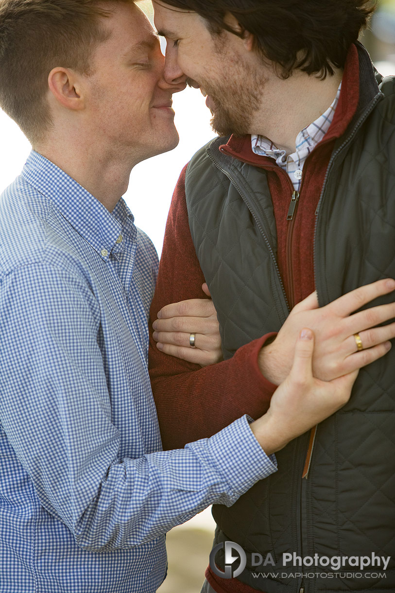 Toronto Music Garden engagement photography