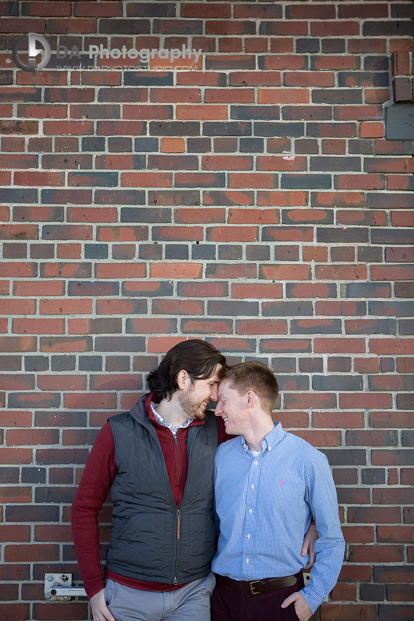 Intimate proposal photo in Toronto