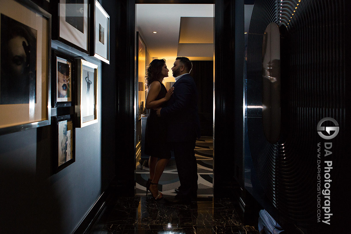 Couples photography at Bisha Hotel in Toronto