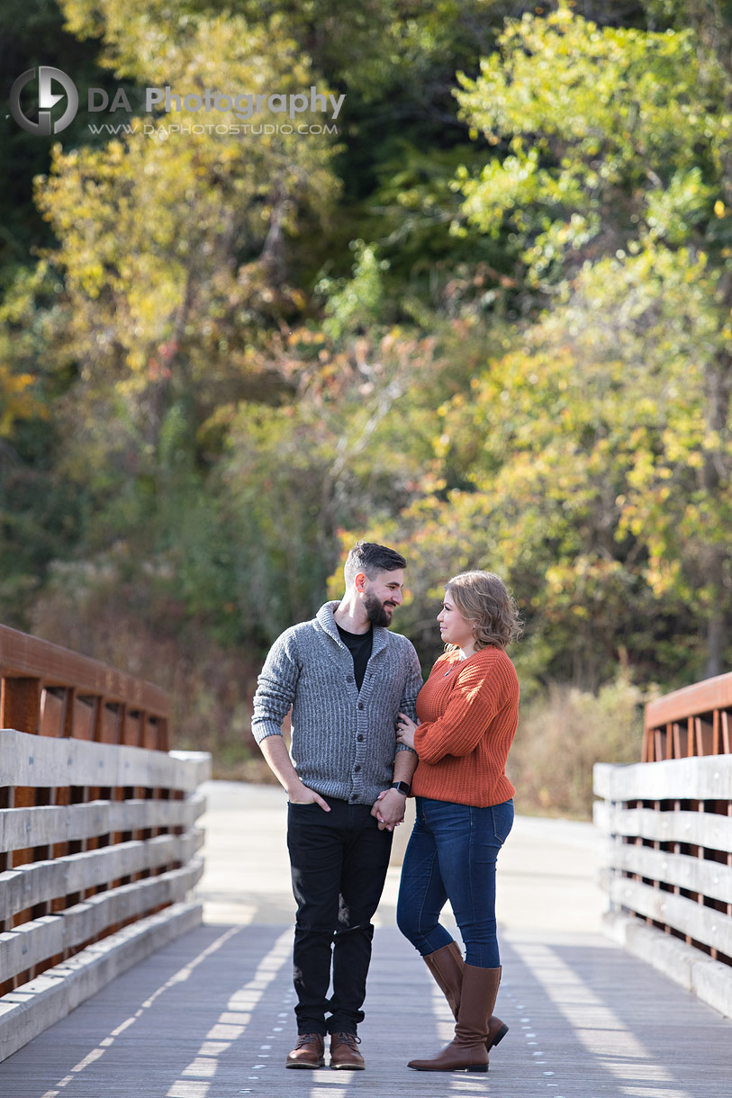 Engagements at Cherry Hill Gate in Burlington