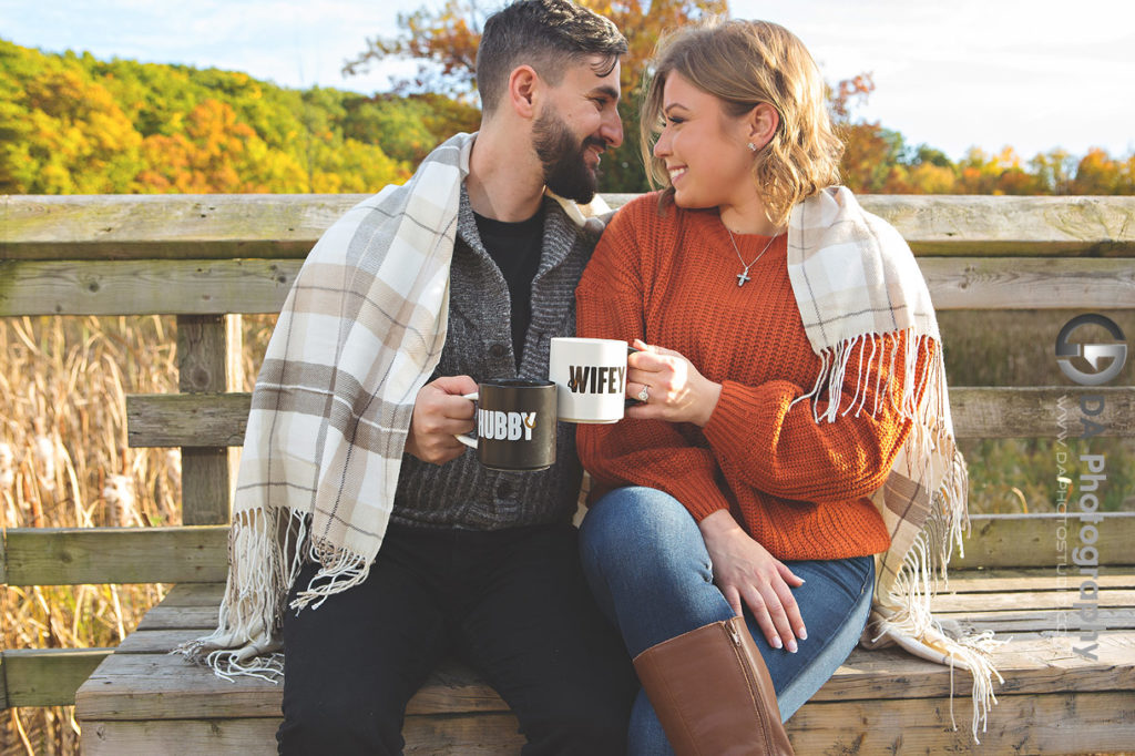 Cherry Hill Gate Engagement Photo