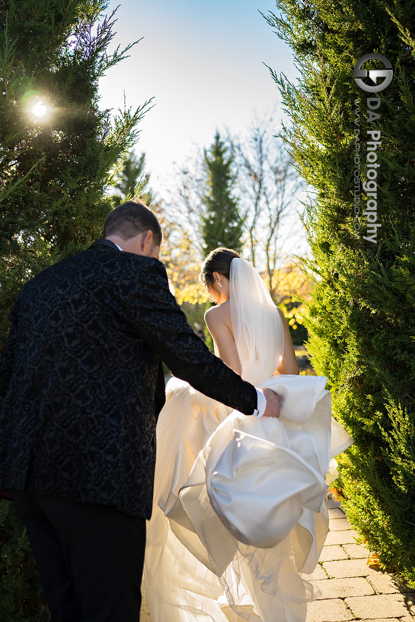 Bride and Groom in Caledon