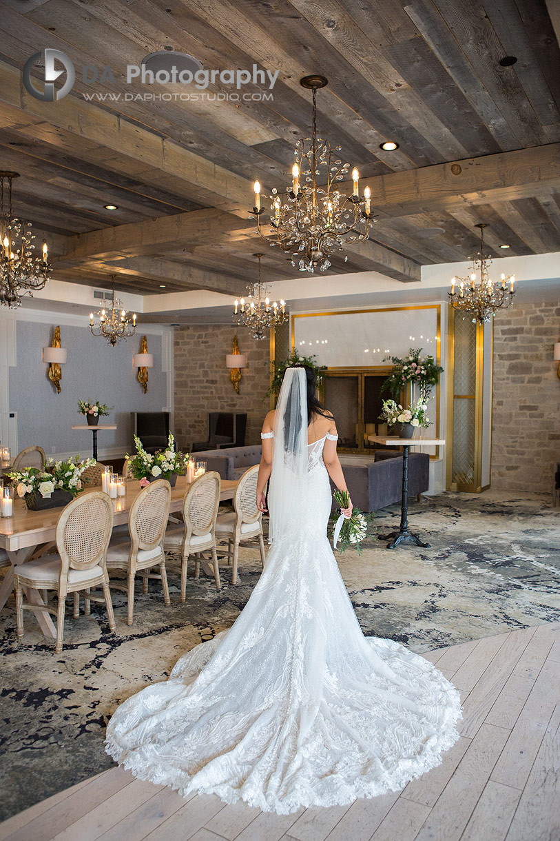 Wedding Photo at Elora Mill in Elora